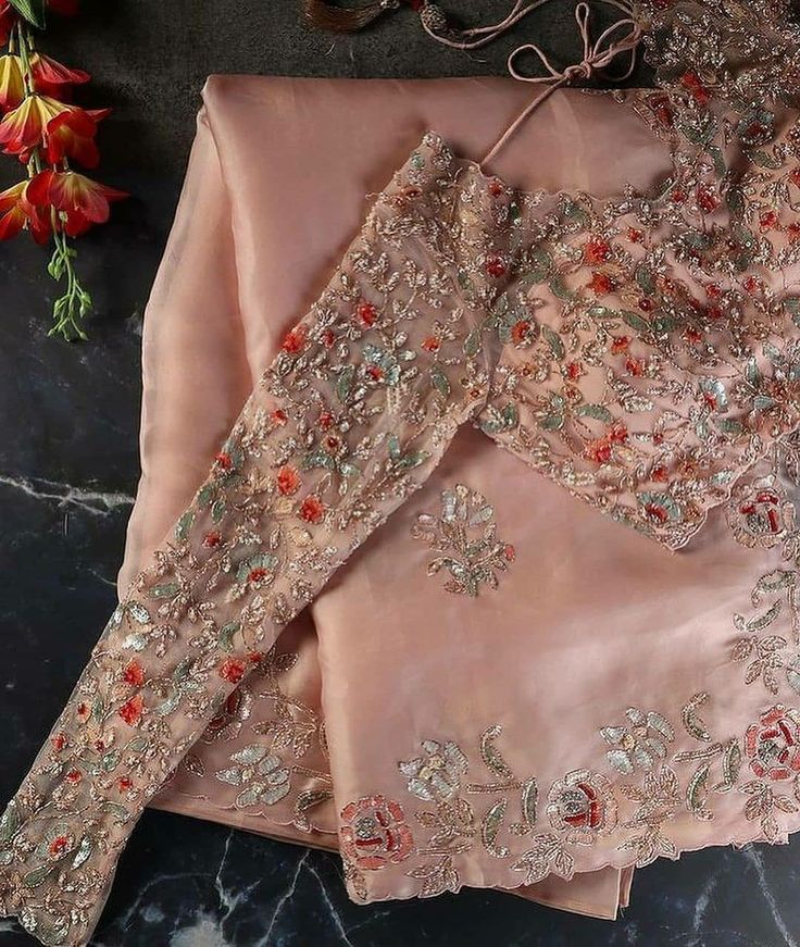 Aishwarya Long Sleeves Blouse Saree