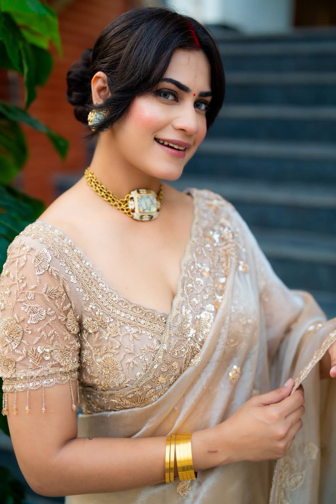 Awesome Kritika Newly Launch Saree With Work