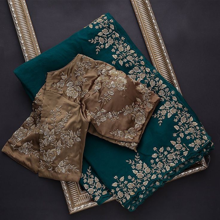 Jinsha Super Shine Saree With Blouse