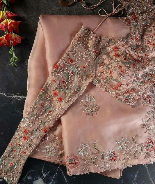 Aishwarya Long Sleeves Blouse Saree