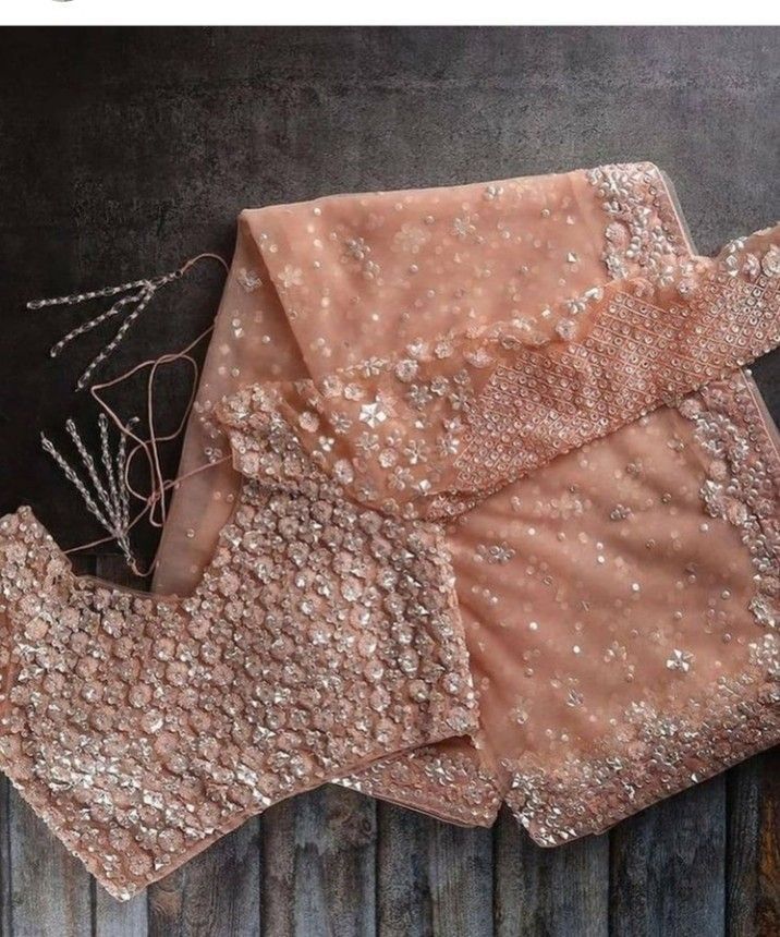 Mirror Work Designer Saree With Discount offer